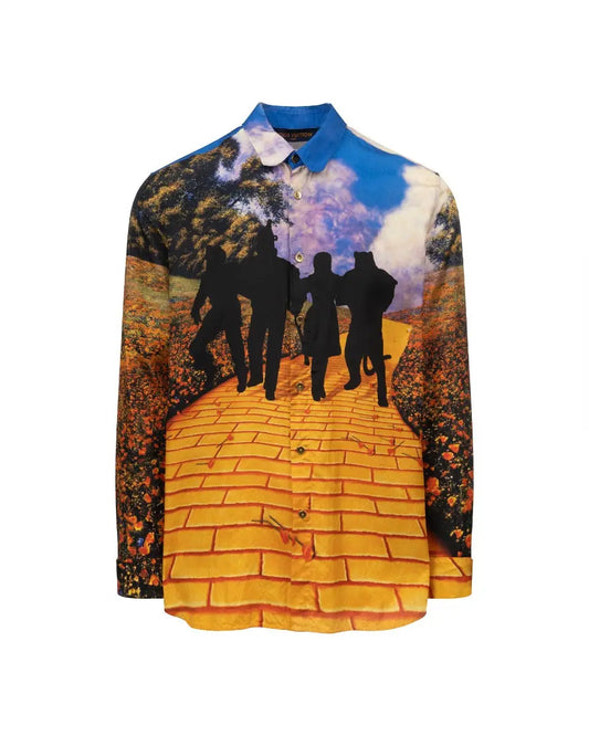 Louis Vuitton "Wizard of Oz" silk shirt Louis Vuitton