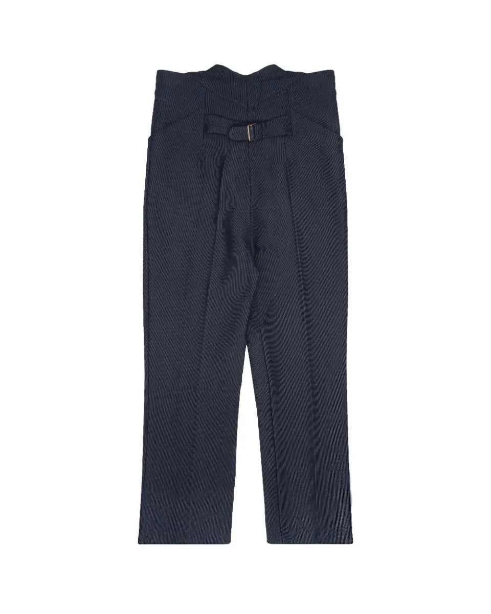 Louis Vuitton carrot high-waist wool pants