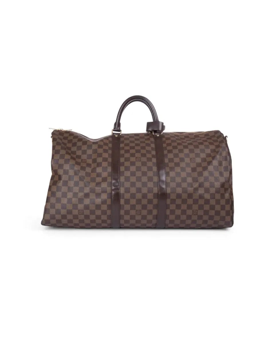 Louis Vuitton Keepall 55 brown Damier bag Louis Vuitton