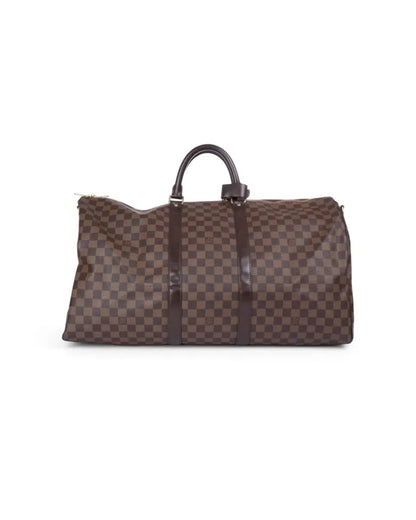 Louis Vuitton Keepall 55 brown Damier bag Louis Vuitton