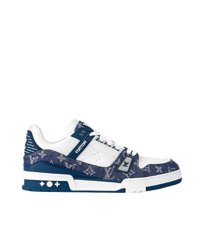 Louis Vuitton LV Trainer monogram denim sneakers Louis Vuitton