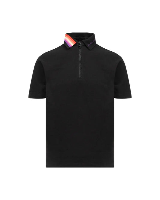 Louis Vuitton plain rainbow halfzip polo t-shirt Louis Vuitton