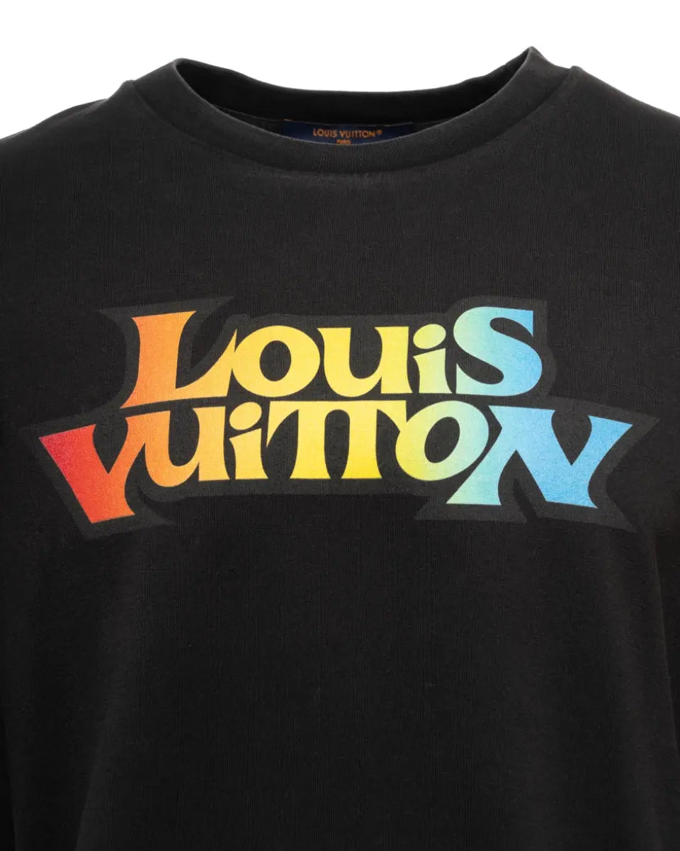 Louis Vuitton fade printed long sleeve t-shirt
