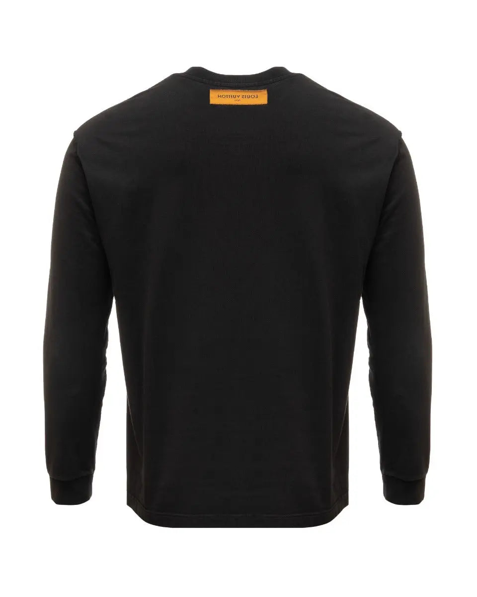 Louis Vuitton fade printed long sleeve t-shirt