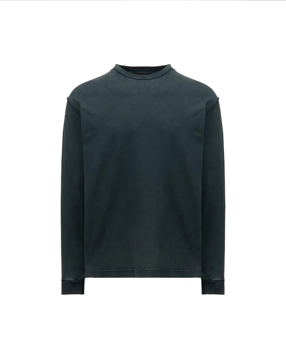 Louis Vuitton reverse-side navy long sleeve t-shirt