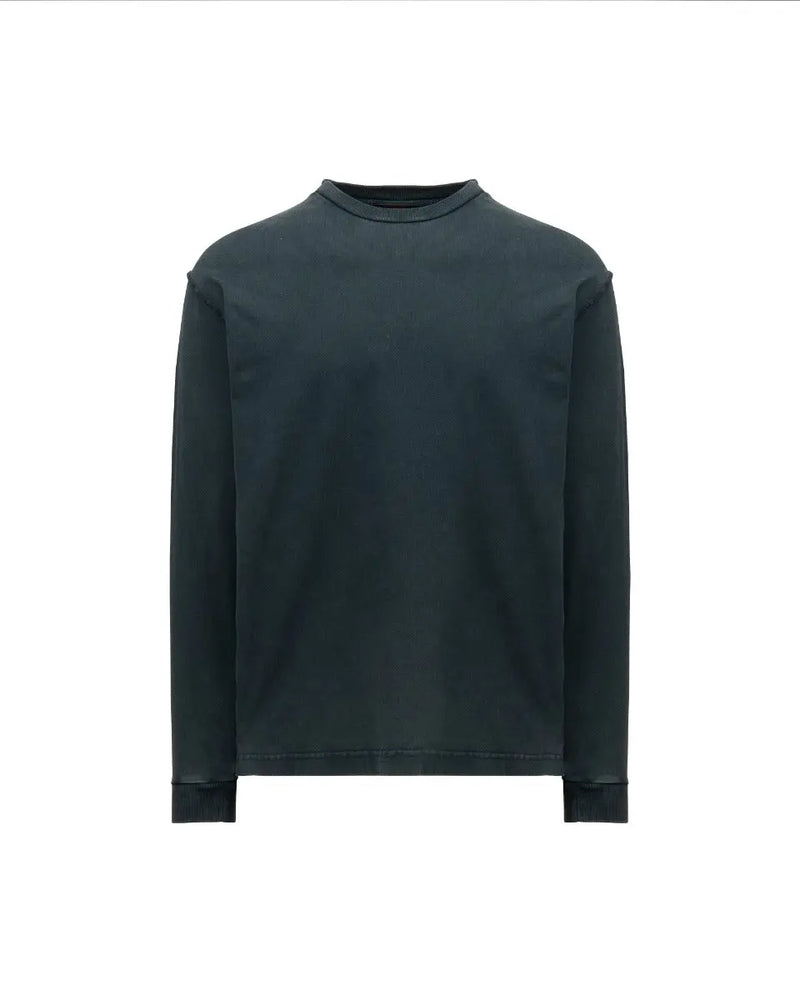 Louis Vuitton reverse-side navy long sleeve t-shirt thumbnail