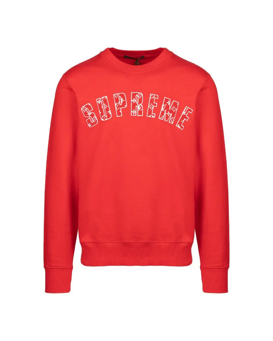 Louis Vuitton x Supreme Arc monogram logo crewneck sweatshirt Louis Vuitton