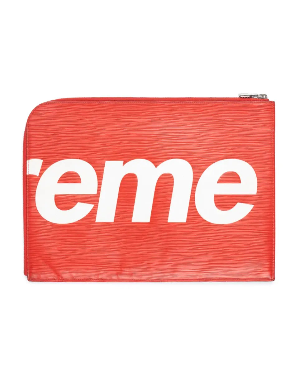 Louis Vuitton x Supreme Epi Leather Pochette Jour Bag