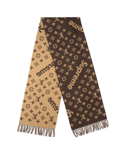 Louis Vuitton x Supreme Monogram scarf Louis Vuitton