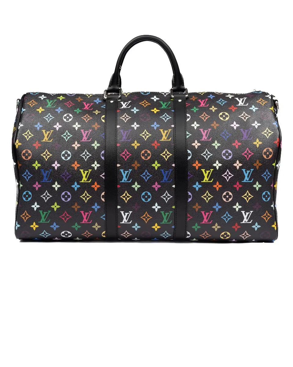 Louis Vuitton x Takashi Murakami Keepall Bandouliere 50 duffle bag Louis Vuitton