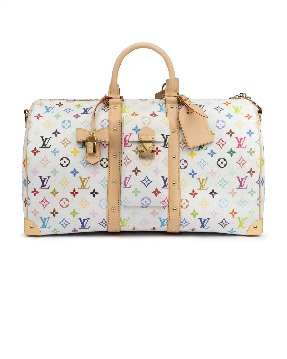 Louis Vuitton x Takashi Murakami Keepall Bandouliere 45 duffle bag Louis Vuitton