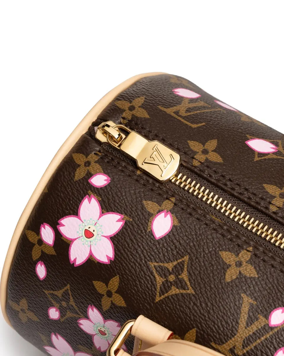 Louis Vuitton x Takashi Murakami Papillon Cherry Blossom monogram bag Louis Vuitton