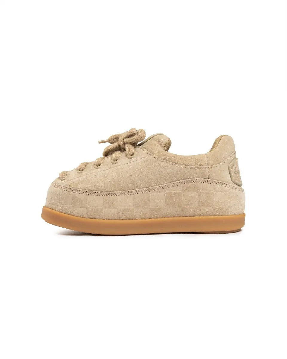 Louis Vuitton Yeti lace-up beige sneakers Louis Vuitton