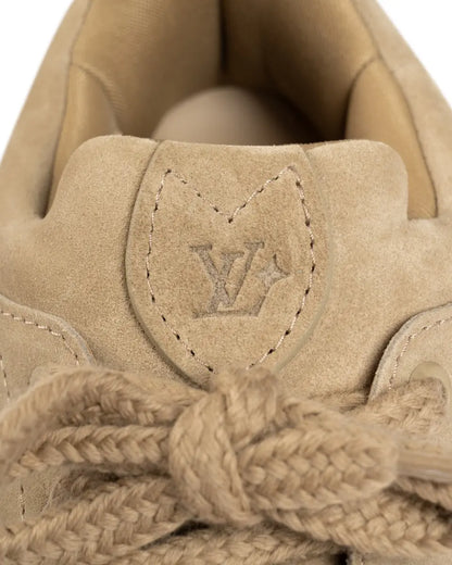Louis Vuitton Yeti lace-up beige sneakers Louis Vuitton