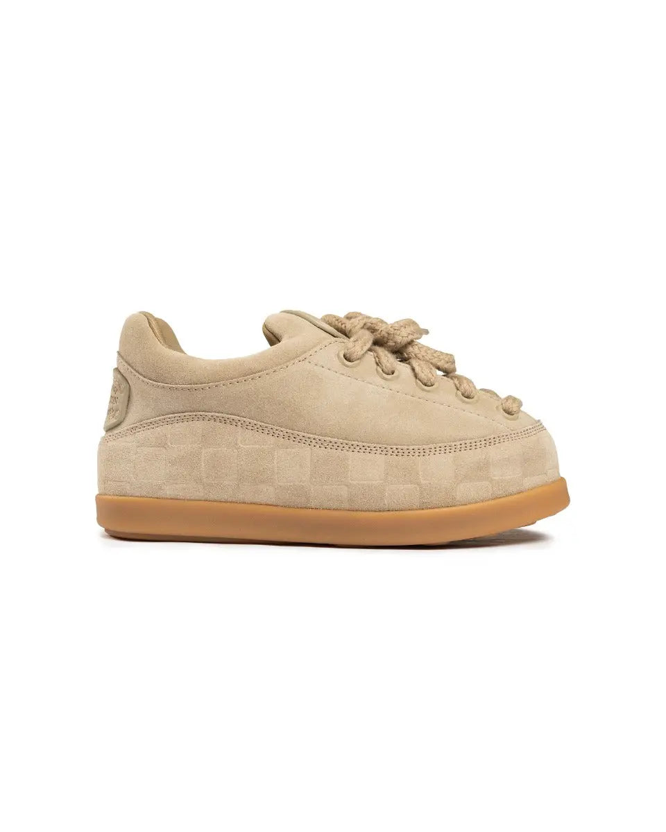 Louis Vuitton Yeti lace-up beige sneakers Louis Vuitton