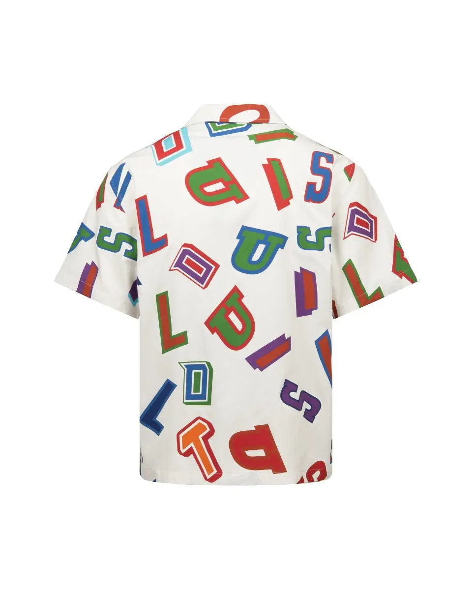 Louis Vuitton x NBA Basketball Letters white overshirt Louis Vuitton