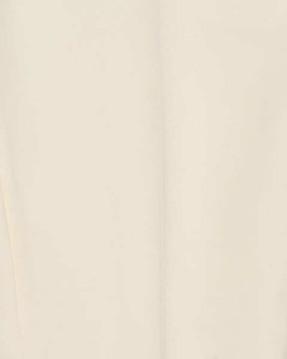 Magda Butrym San Pedro cropped silk cream pants