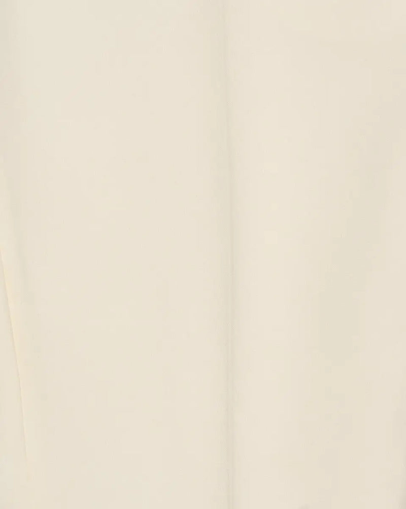 Magda Butrym San Pedro cropped silk cream pants thumbnail