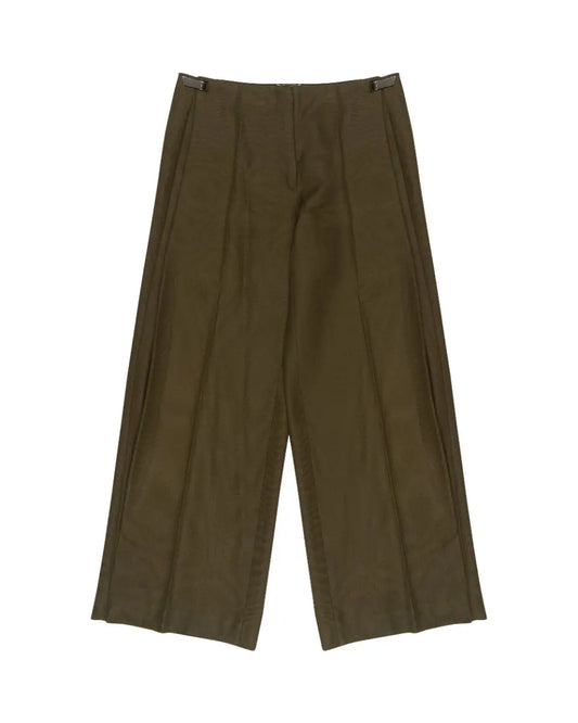 Maison Margiela 10 military green laine pants Maison Margiela
