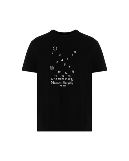 Maison Margiela 10 Numeric logo-embroidered t-shirt Maison Margiela
