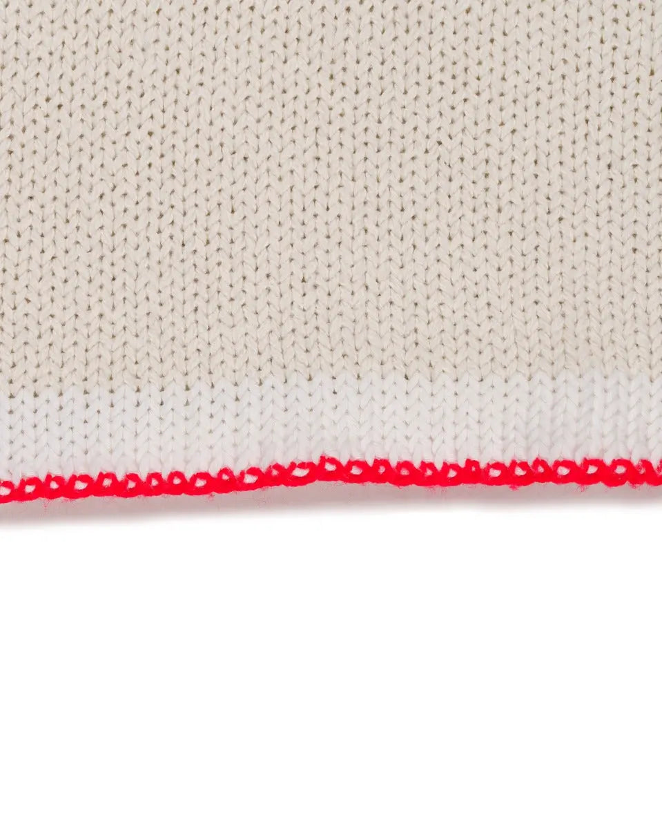 Maison Margiela 10 v-neck poncho knitted vest
