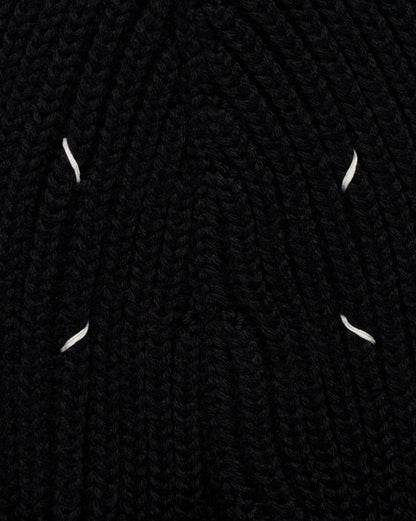 Maison Margiela 14 black woolen beanie Maison Margiela