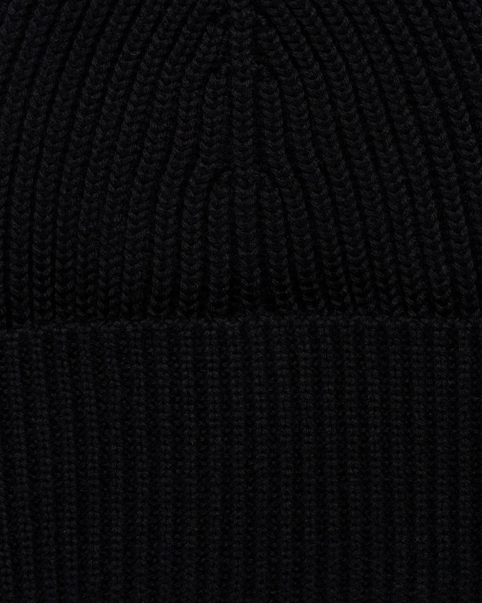 Maison Margiela 14 black woolen beanie Maison Margiela