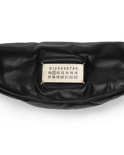Maison Margiela "Glam Slam" leather quilted waist bag heathen.store.poland