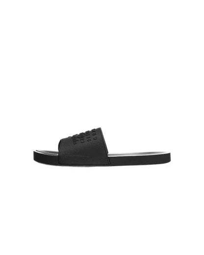 Maison Margiela Tabi spell-out logo slides Maison Margiela