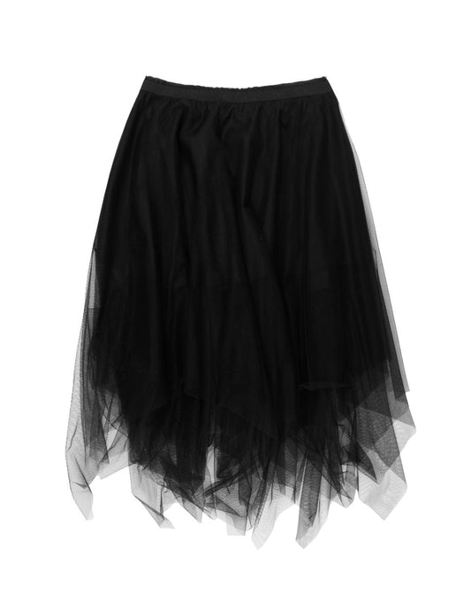 Marc Le Bihan Decalee tulle black skirt heathen.store.poland