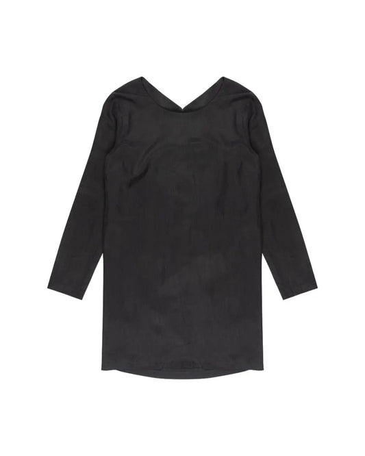 Maison Margiela MM6 silk asymmetrical tunic Maison Margiela