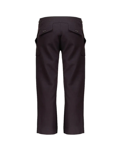 Marni Aubergine laine cropped pants Marni