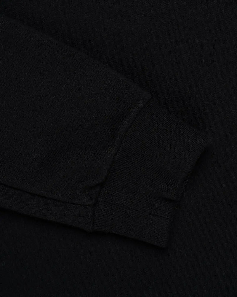 Marni Felpe chest logo black long sleeve t-shirt thumbnail