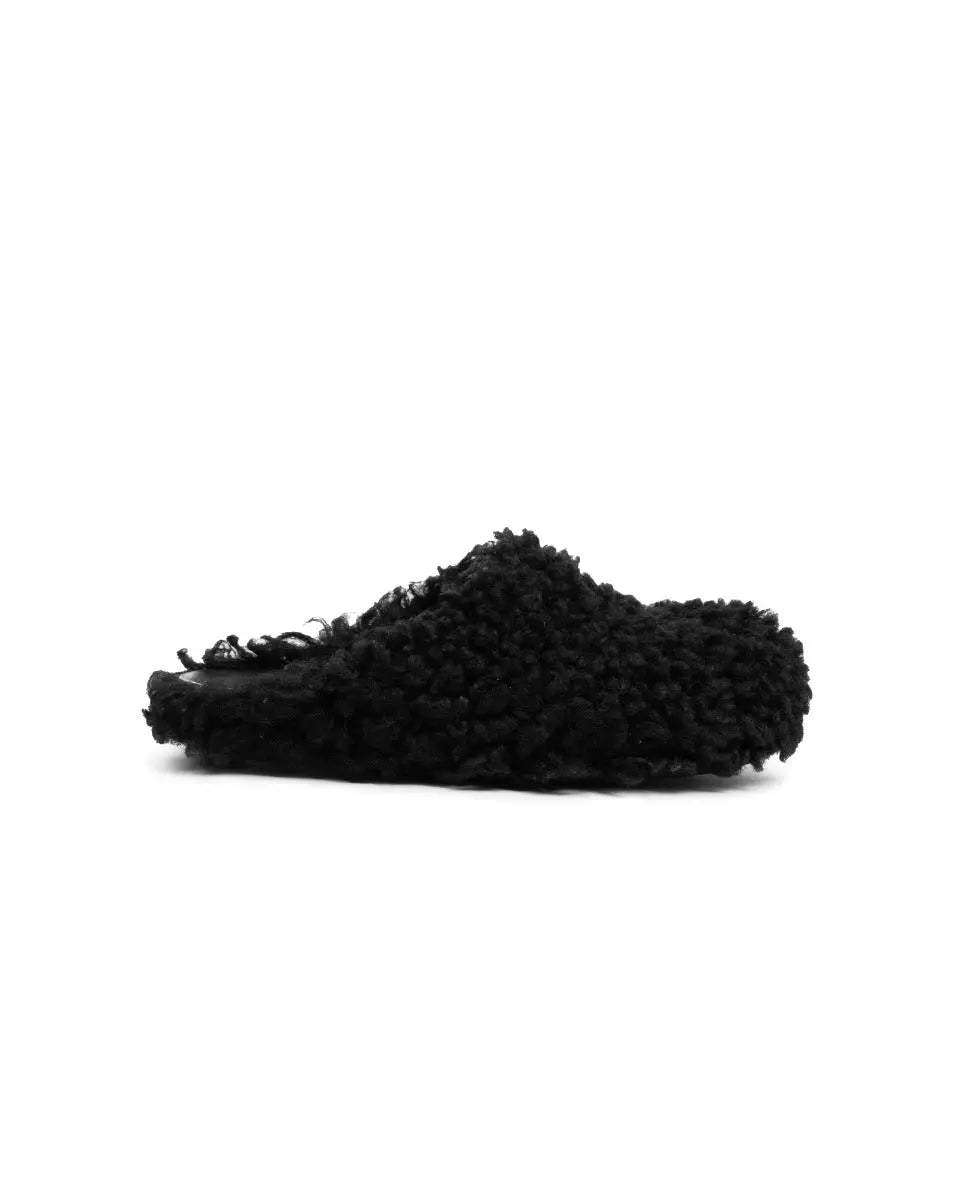 Marni Fussbett shearling mules - 36