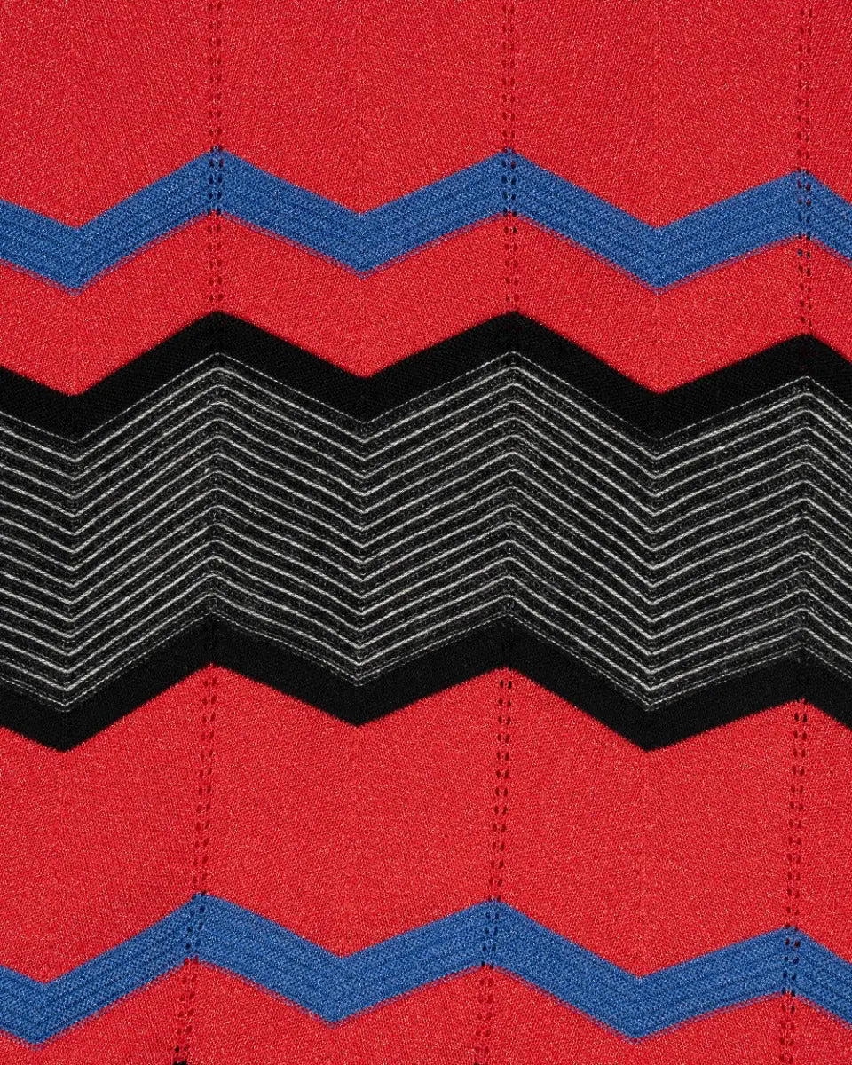 Missoni zigzag viscose full dress