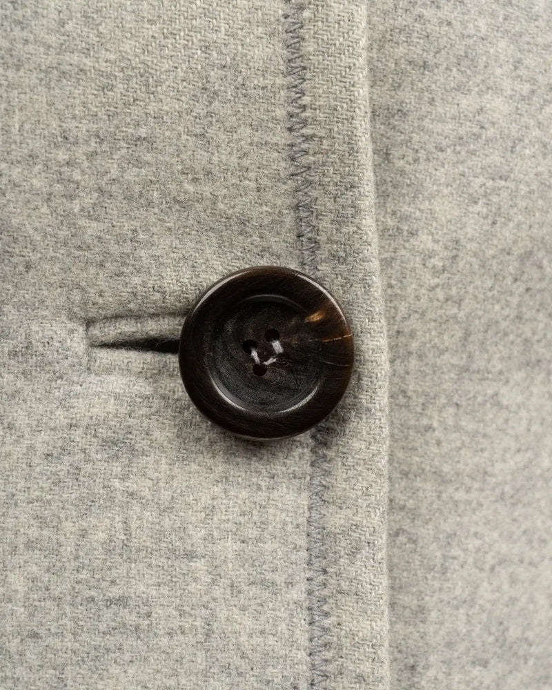 Miu Miu single-breasted laine coat thumbnail
