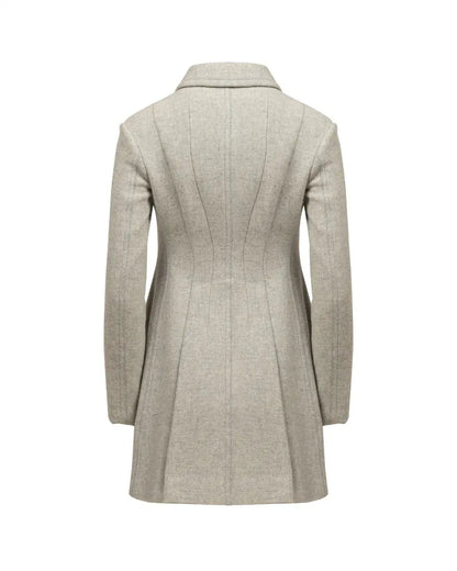 Miu Miu single-breasted laine coat Miu Miu