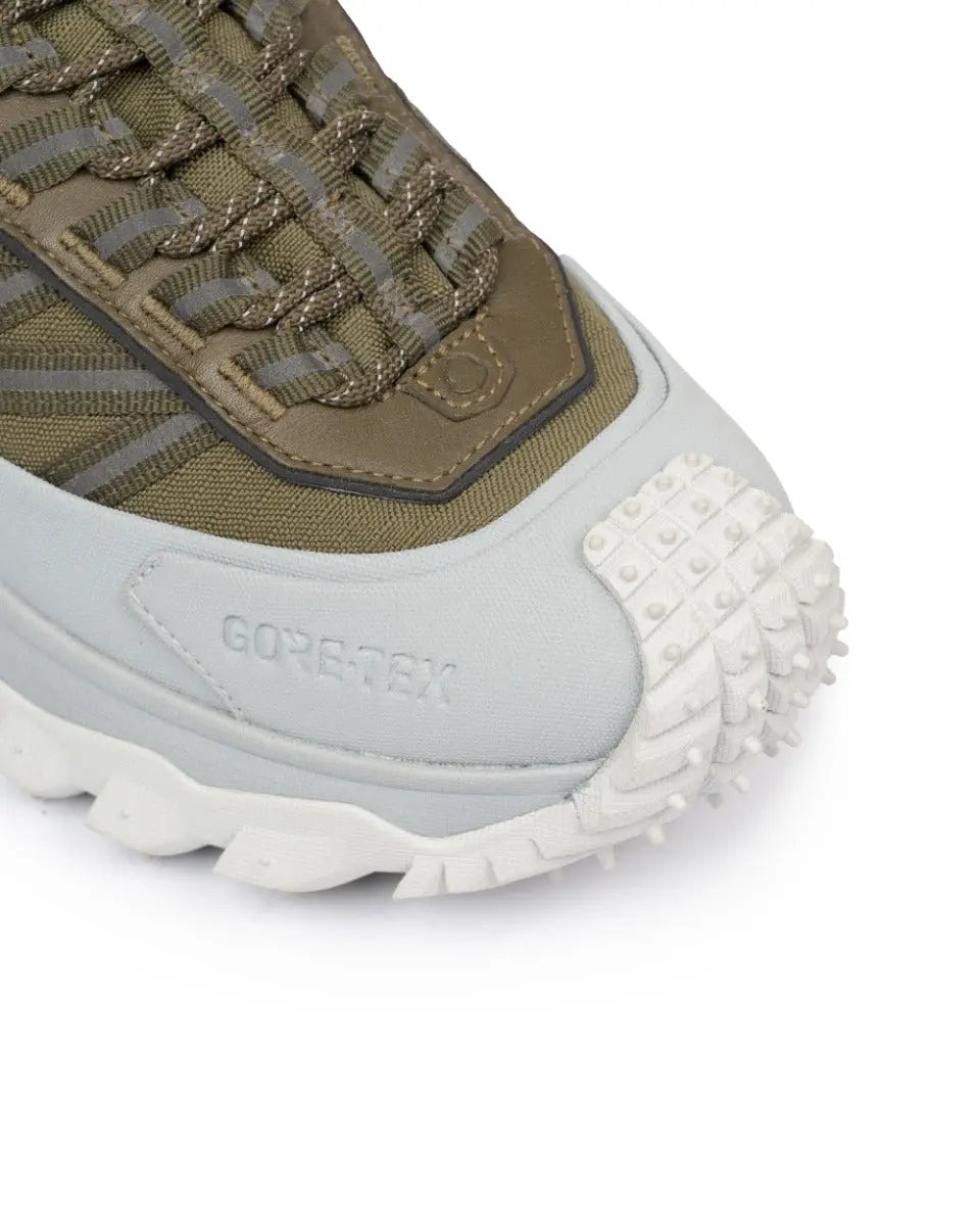 Moncler Grenoble x END Trailgrip Gore-tex khaki sneakers heathen.store.poland