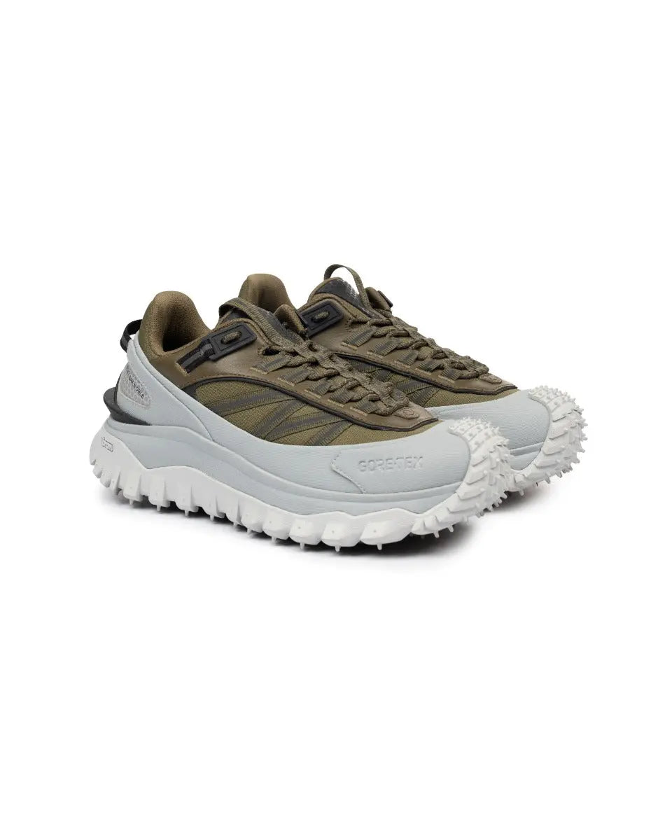 Moncler Grenoble x END Trailgrip Gore-tex khaki sneakers