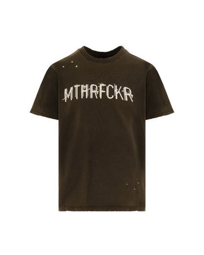 Number (N)ine by Takahiro Miyashita "Nightcrawler" MTHRFCKR distressed t-shirt Number (N)ine