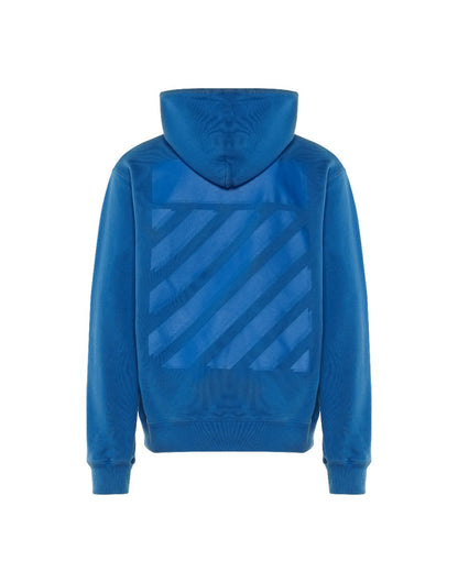 Off-White "SEASONAL" diagonal stripe tonal logo hoodie Off-White
