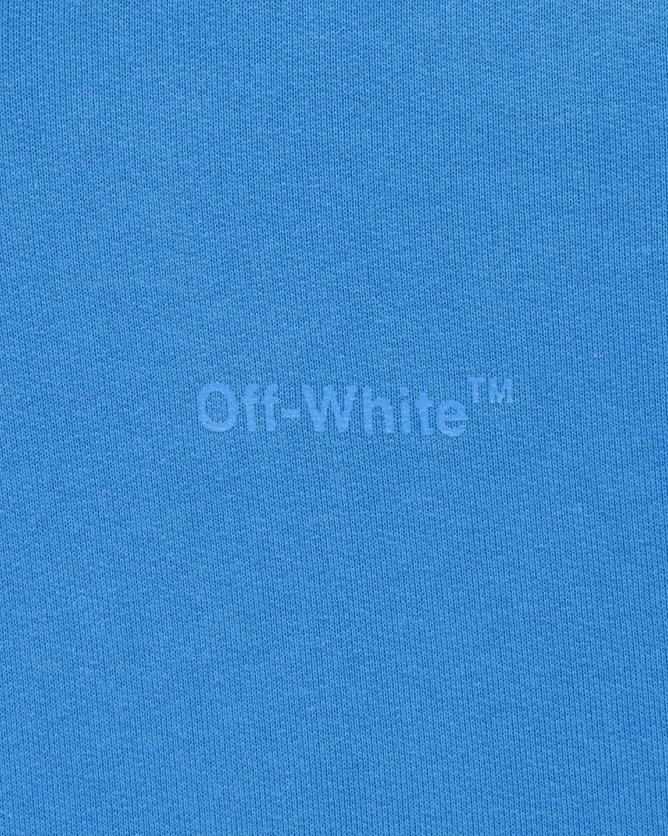 Off-White "SEASONAL" diagonal stripe tonal logo hoodie Off-White