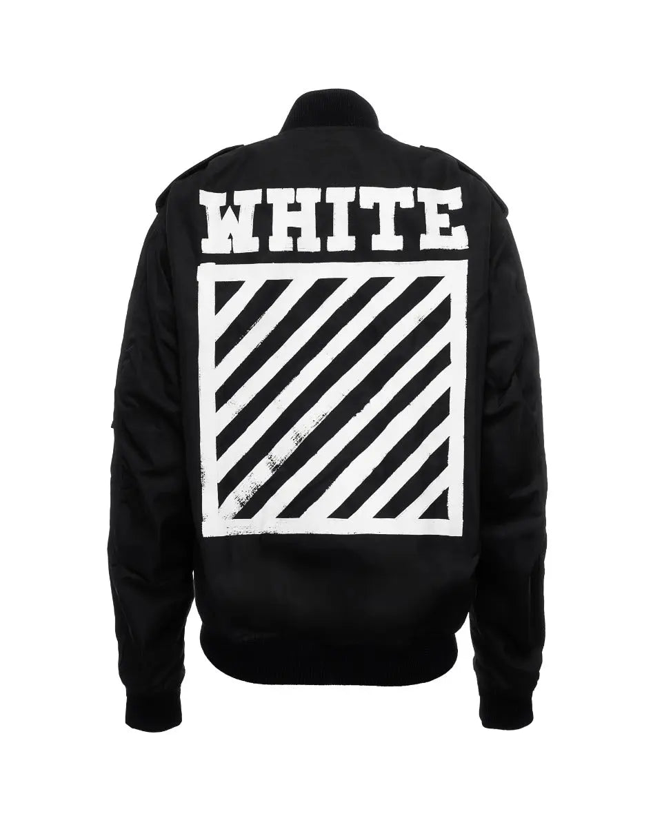 Off-White Back Patch bomber jacket