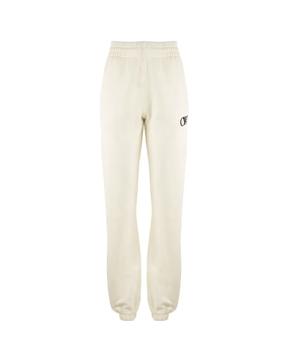 Off-White contrast logo embroidery sweatpants Off-White