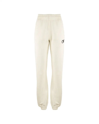 Off-White contrast logo embroidery sweatpants Off-White