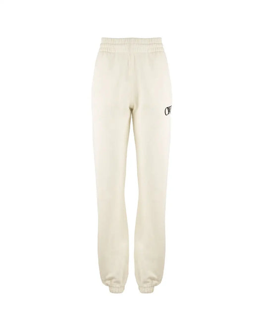 Off-White contrast logo embroidery sweatpants Off-White