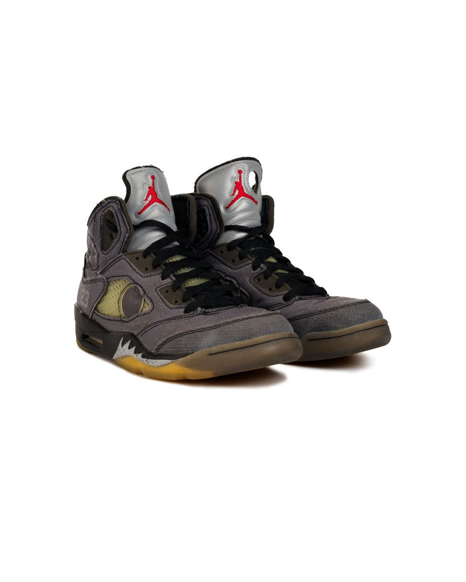 Off-White x Nike Jordan 5 Retro Muslin (CT8480-001) sneakers