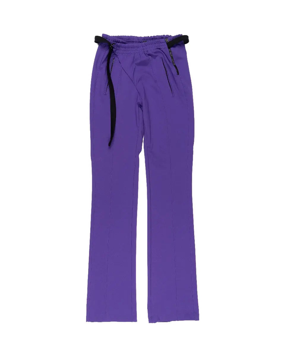 Ottolinger diagonal lounge purple sweatpants Ottolinger
