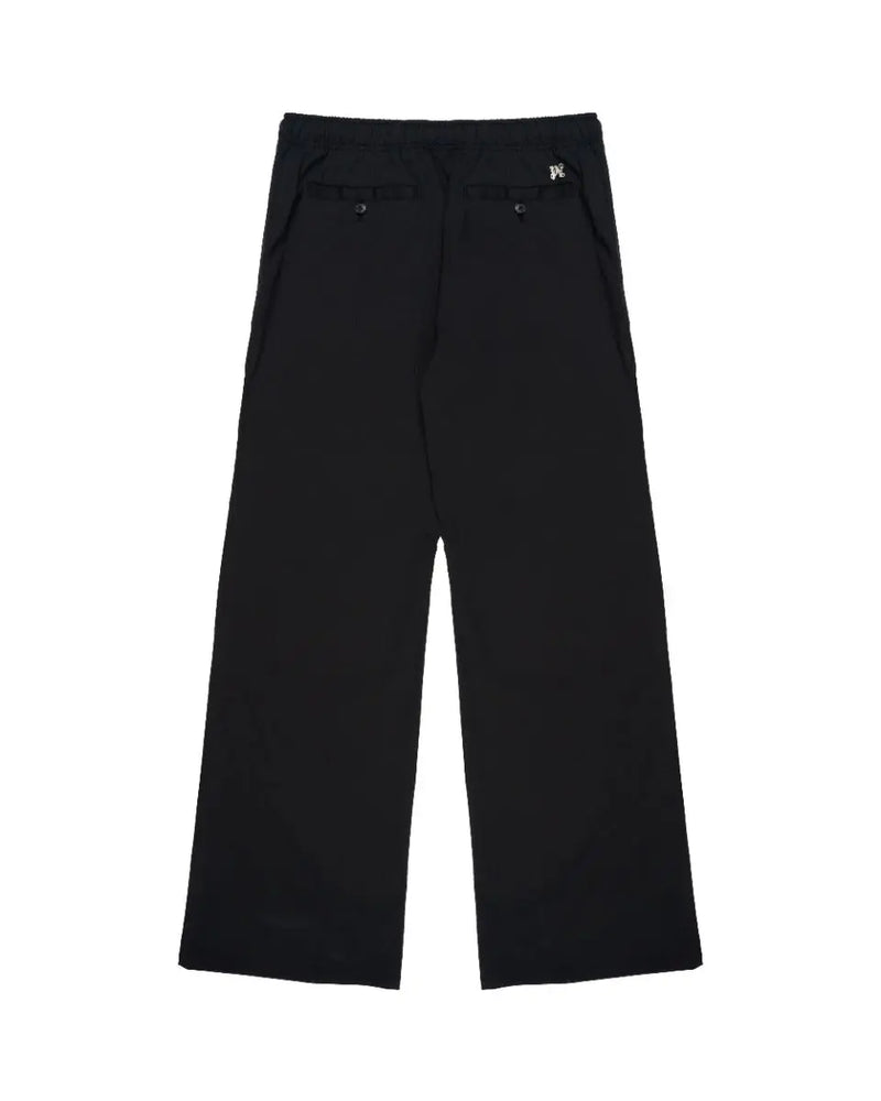 Palm Angels monogram-embroidered straight-leg trousers thumbnail
