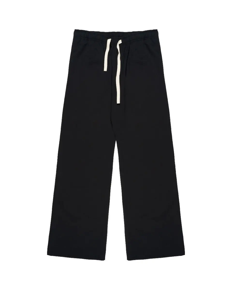 Palm Angels monogram-embroidered straight-leg trousers